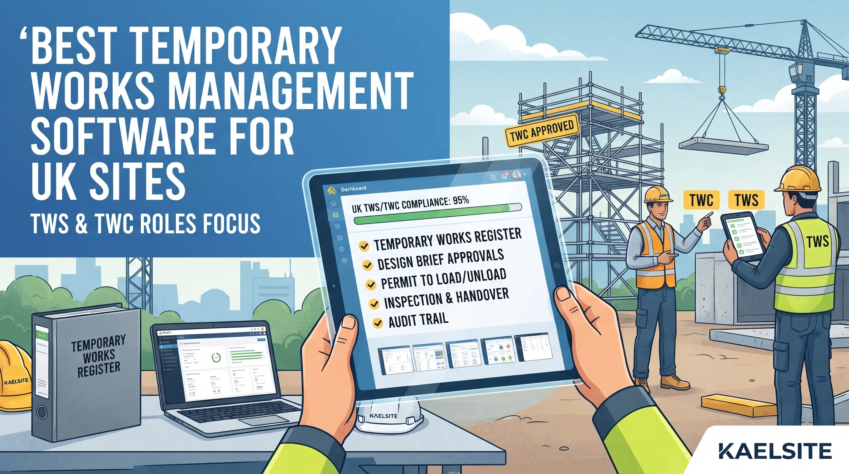 Best Temporary Works Management Software for UK Sites: TWS and TWC Focus