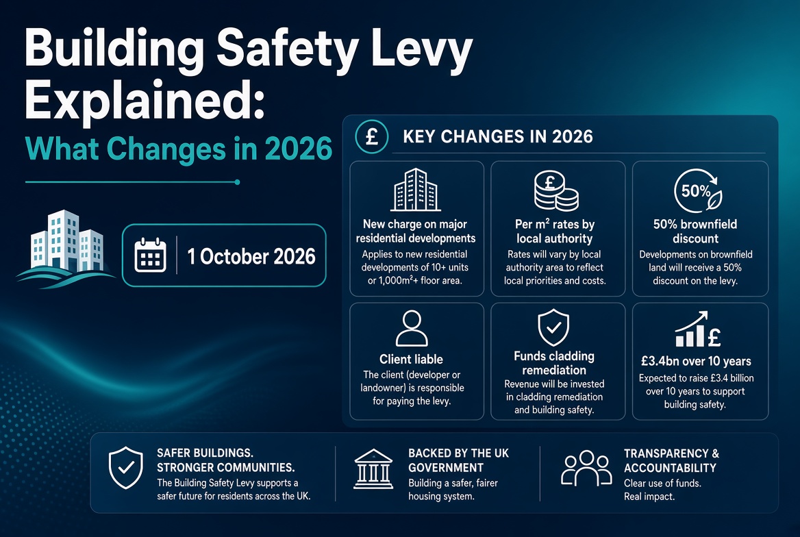 Building Safety Levy Explained: What Changes in 2026
