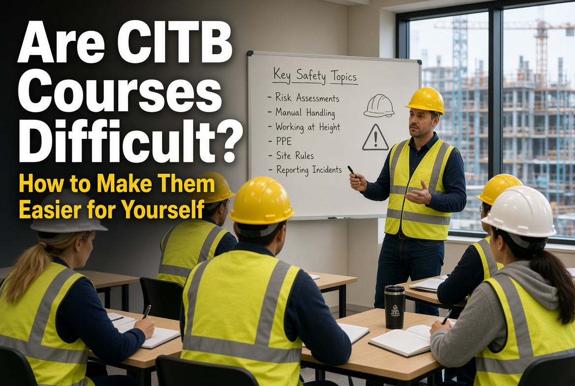 Are CITB Courses Difficult? How to Make Them Easier for Yourself