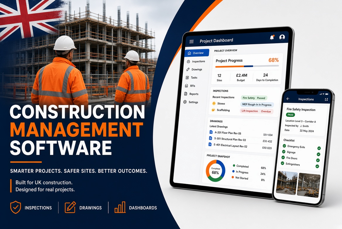 Best Construction Management Software for UK Small to Mid-Sized Contractors