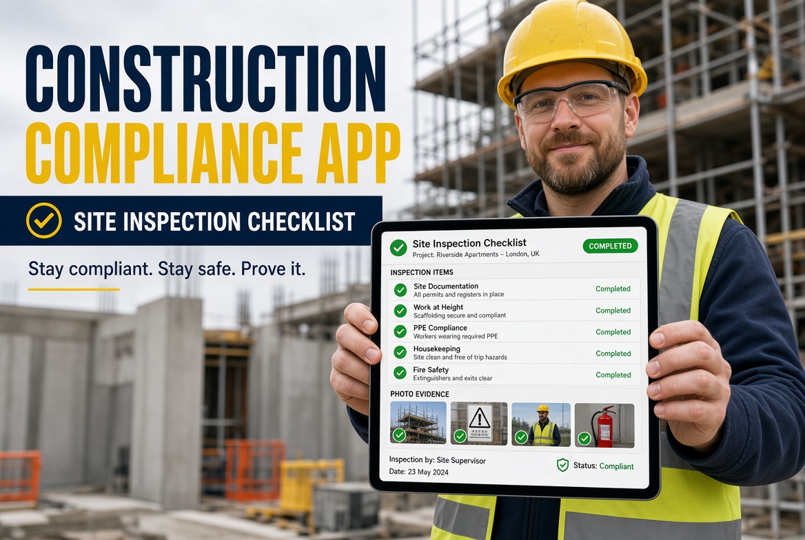 Construction Compliance App Checklist: 12 Features That Matter on Real Sites