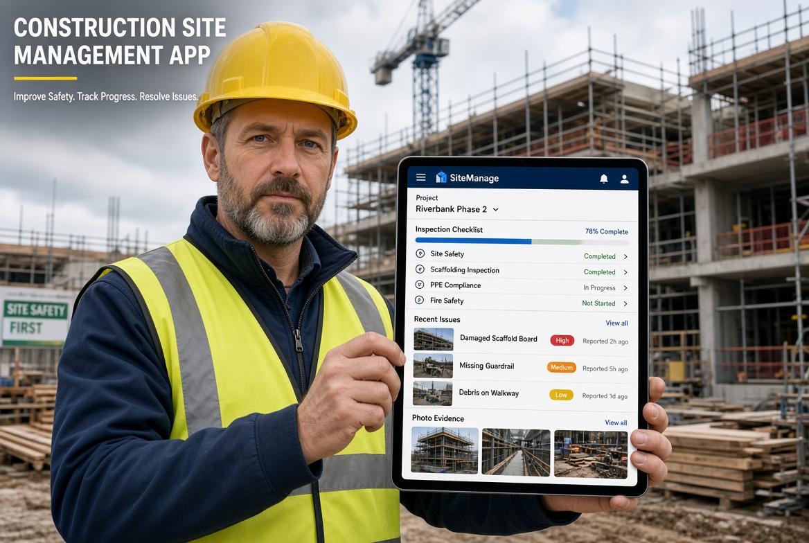 Construction Site Management App: 12 Features Site Managers Actually Use