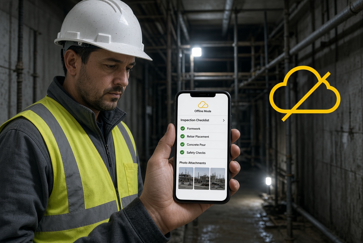 Construction Apps That Work in Basements, Tunnels and Areas With No Signal