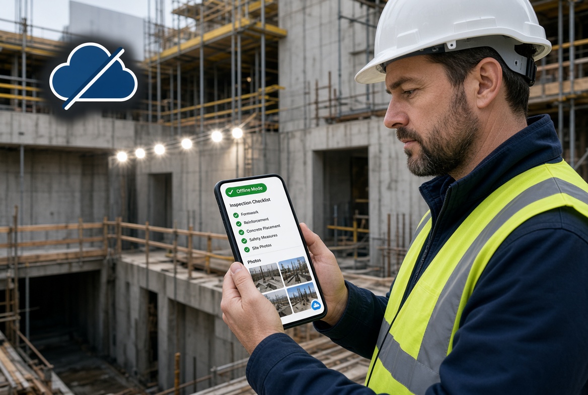 Why Offline-First Construction Apps Are Essential for UK Construction Sites