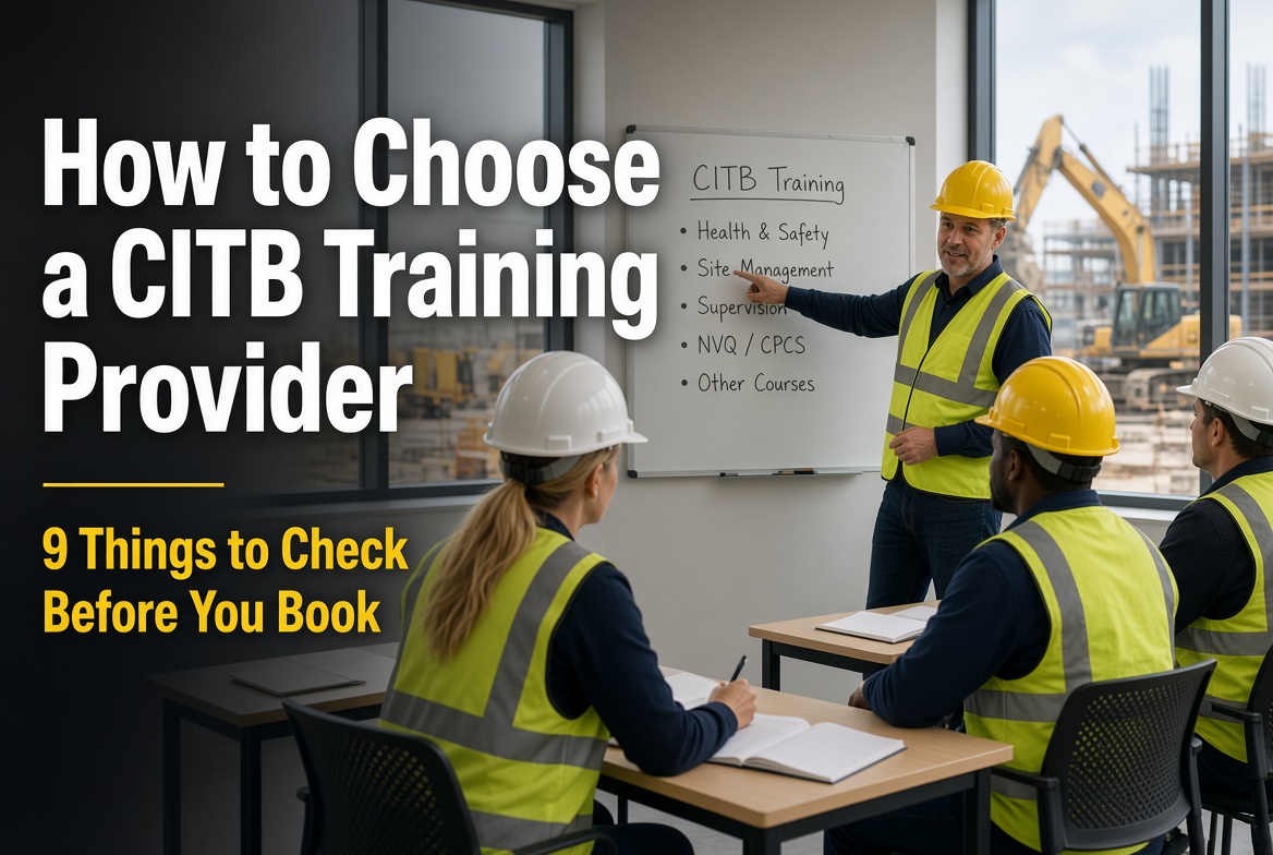 How to Choose a CITB Training Provider: 9 Things to Check Before You Book