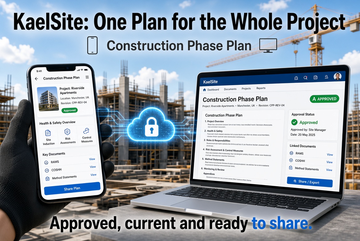 KaelSite Construction Phase Plan for a construction project